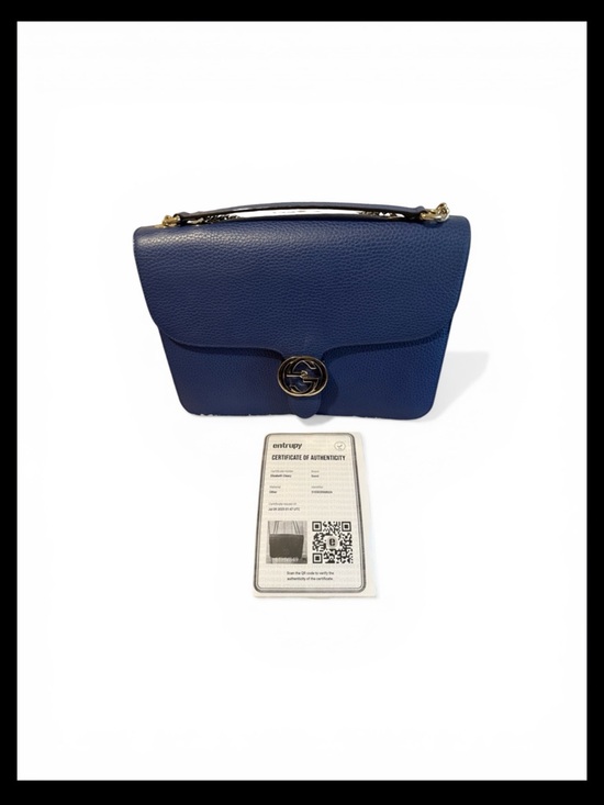 Gucci Handbags - Gucci Authentic Calfskin  in Periwinkle Blue